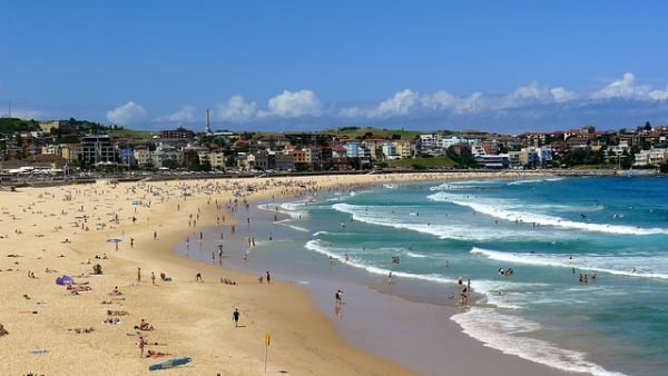 bondi beach sydney christmas