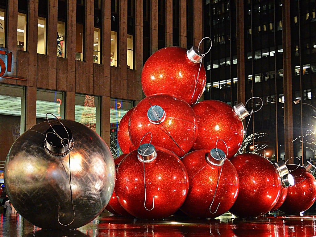 Christmas decorations New York