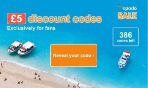 opodo discount code