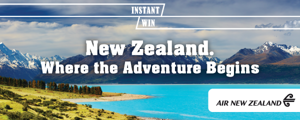 Instant Win Air New Zealand