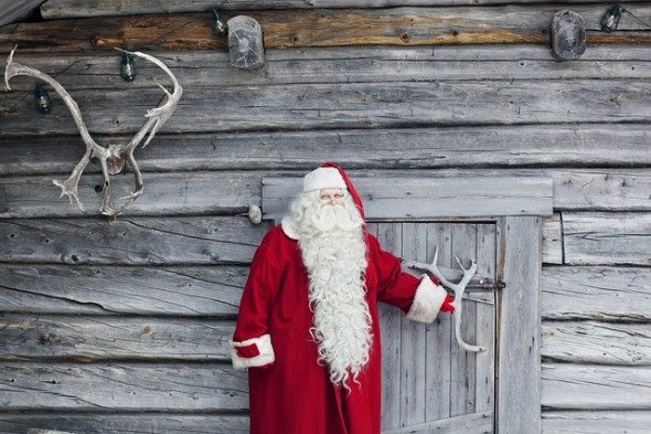 Santa Claus in Lapland, Finland