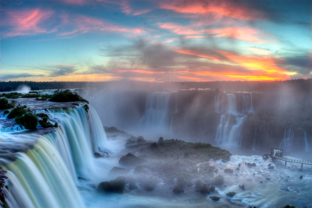  Iguazu falls in Brazil