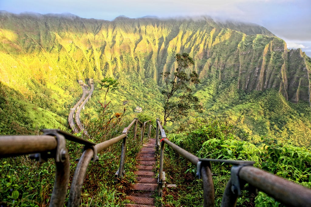 Haiku Stairs, Oahu, Hawaii