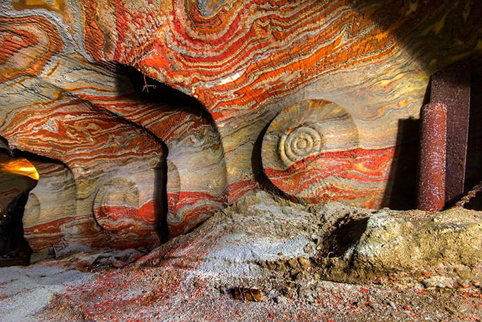 Psychedelic Salt Mines in Yekaterinburg, Russia