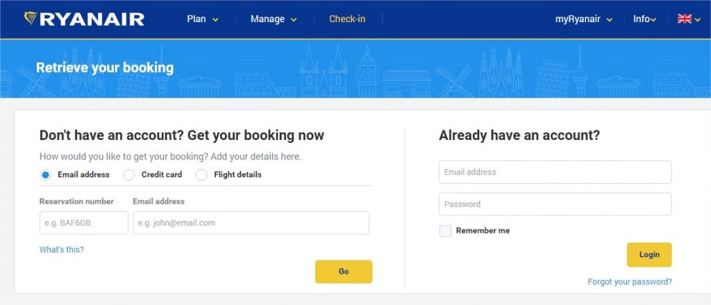 Ryanair Ab Wann Online Check In www.opodo.co.uk