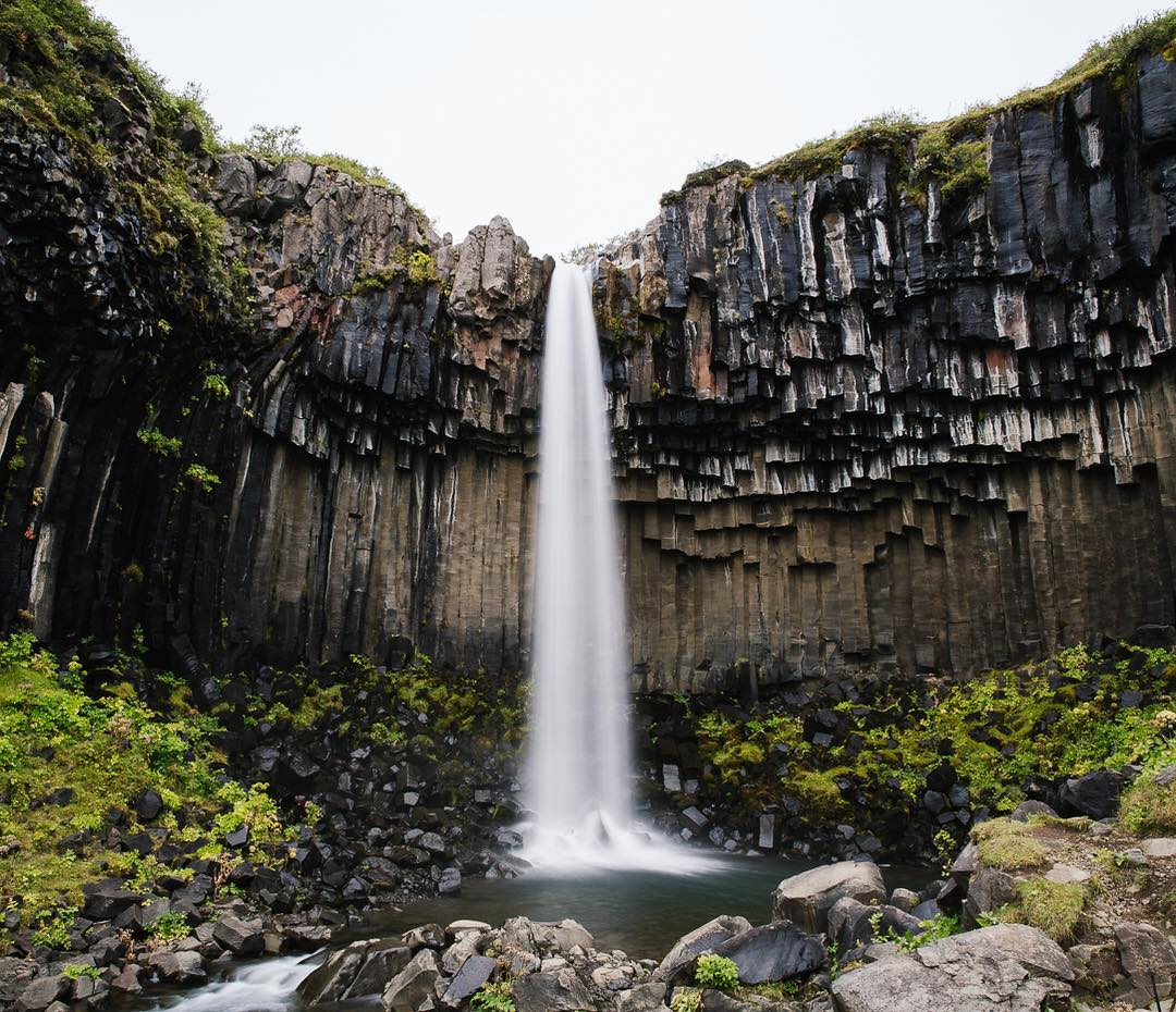 Svartifoss Waterfall Iceland