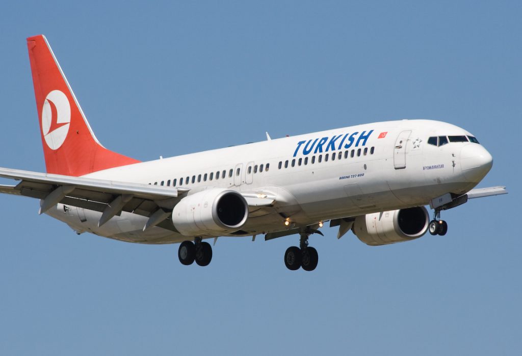 turkish airlines airplane