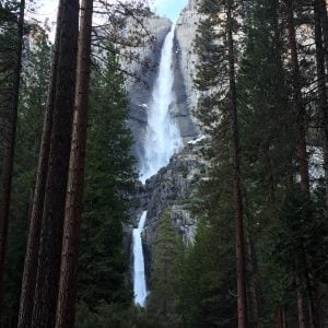 america's tallest waterfall at yosemite national park