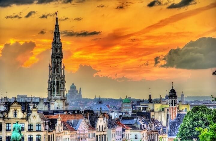 4 Brussels - stunning sunsets - Opodo Travel blog
