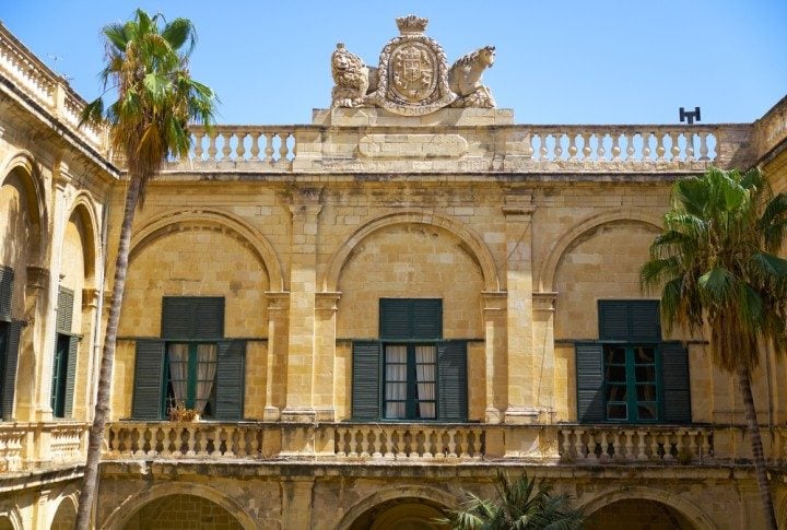 grandmaster's palace, valletta, malta