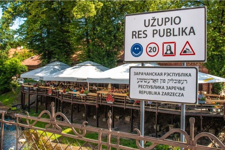 vilnius in spring, Užupis 