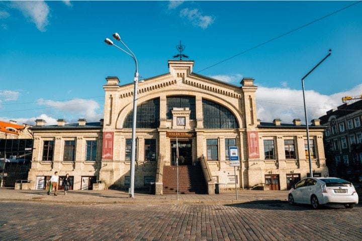 vilnius, market hales turgus