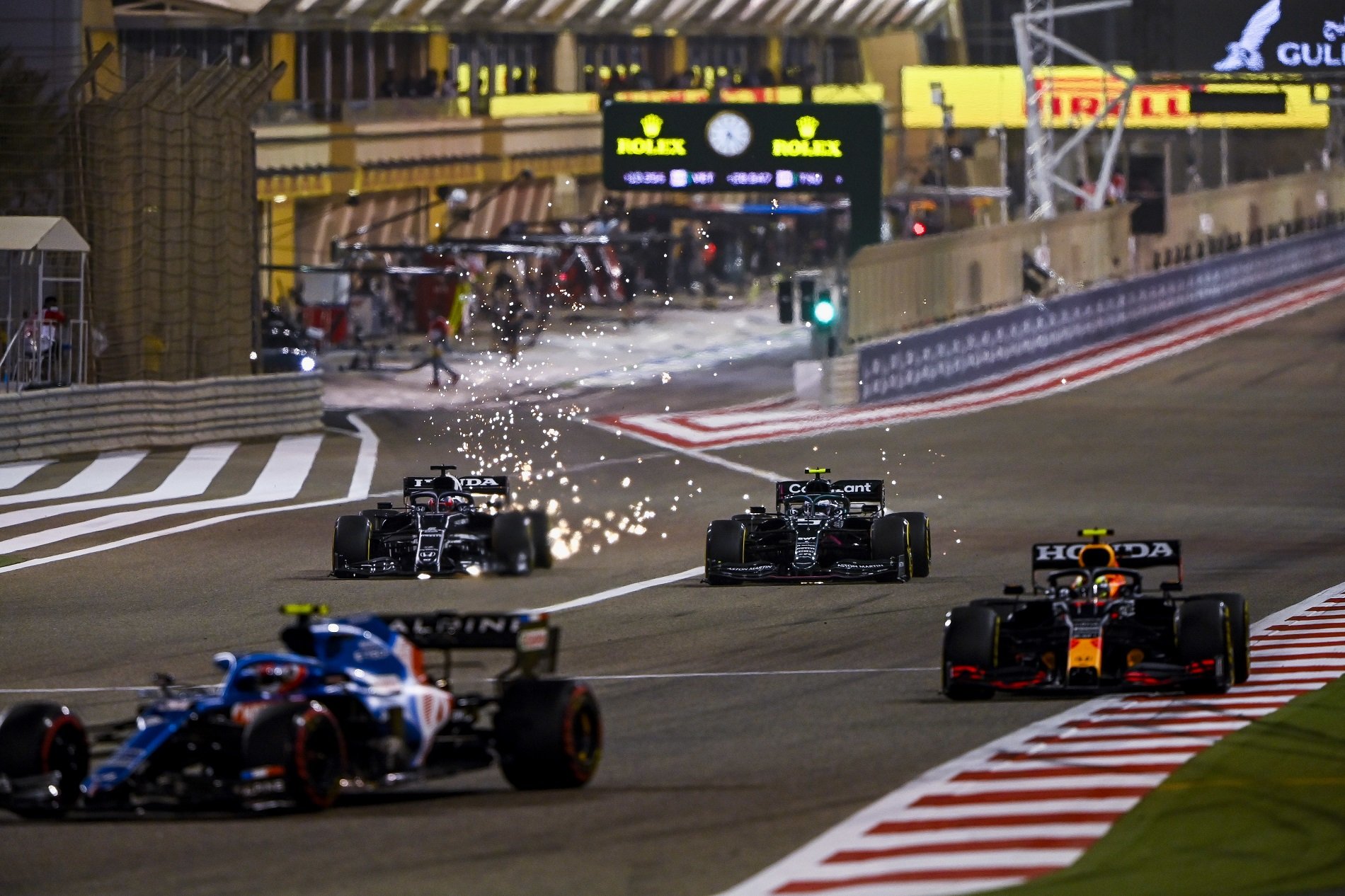 formula 1 in bahrain, racing
