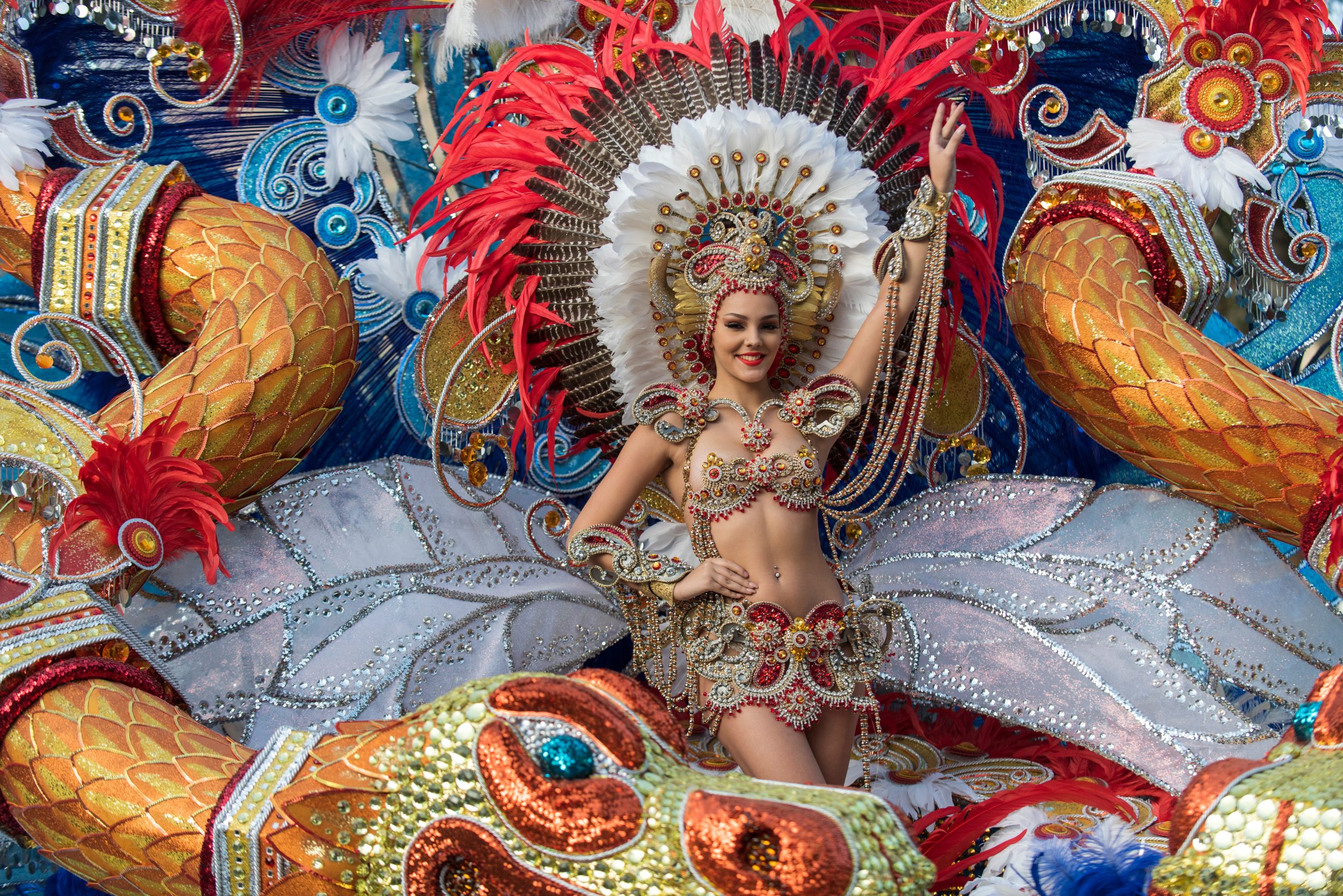 Colourful carnival in Tenerife