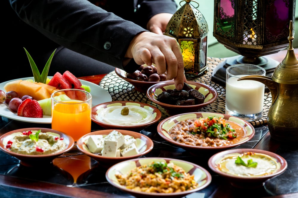 Traditional food of Dubai
