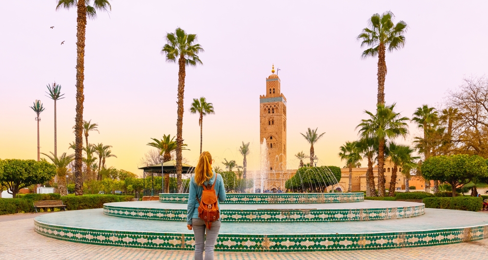 Koutoubia Mosque in Marrakech