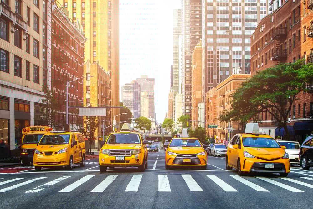 Taxis in New York