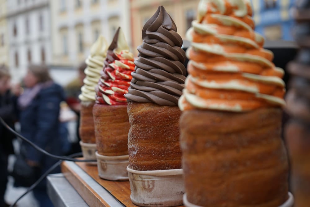 Traditional trdelník in Prague