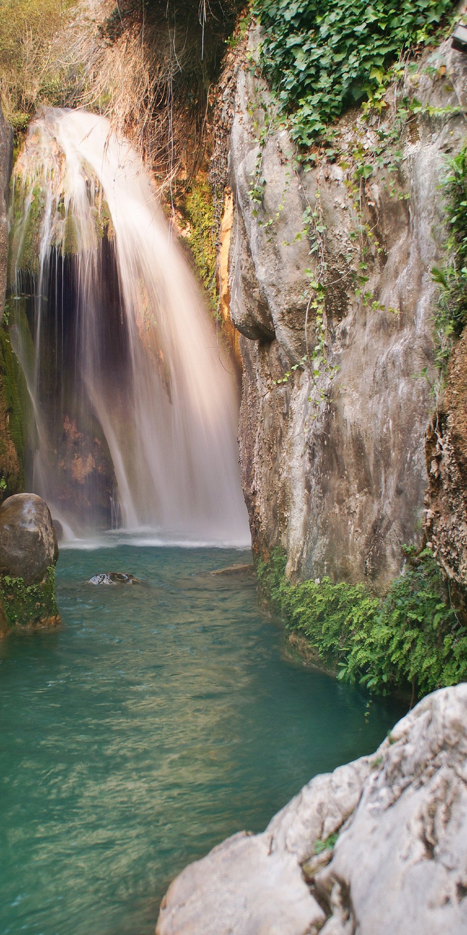 Algar Waterfalls and Guadalest village
