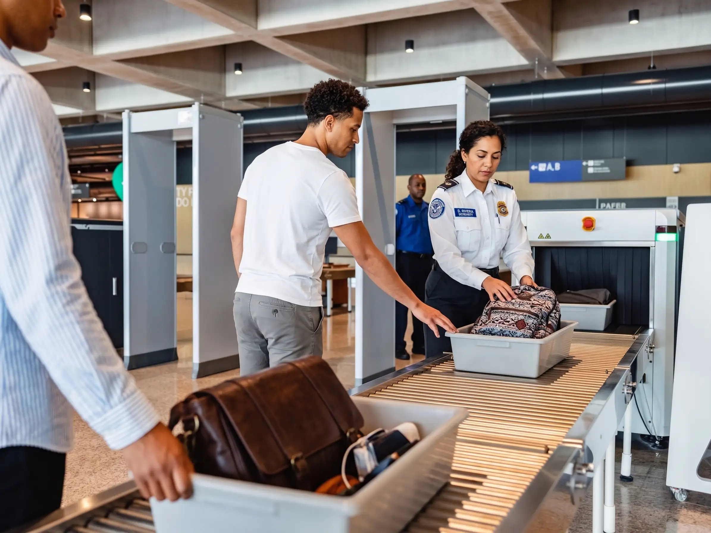 How to get through airport security quicker