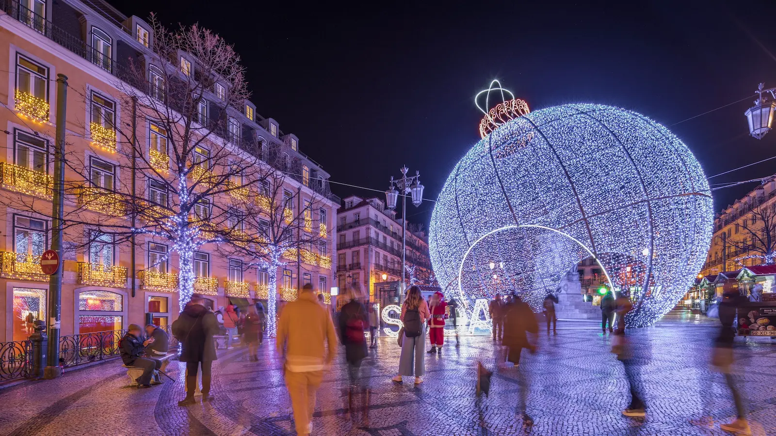 Lissabon bei Weihnachten